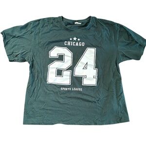 Streetwear Society Green Chicago 24 T-Shirt Extra Large